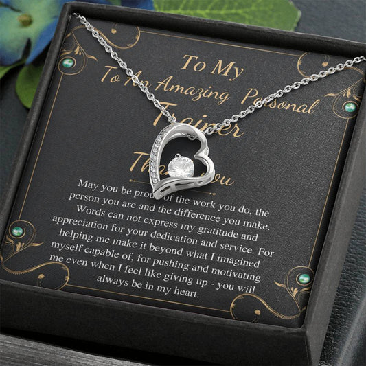 Personal Trainer Gifts, Fitness Coach Gift, Fitness Trainer Gift Necklace
