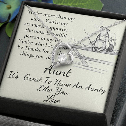 Aunt its great to have an aunty like you
