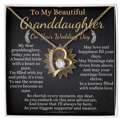 to my beautiful granddaughter on your wedding day 2023