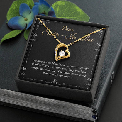 Sister In Law Necklace, Sister-in-law Gifts, Gift For Sister-in-law, Bonus Sister Necklace,Sister-in-law Birthday Gifts Christmas Gift #0453
