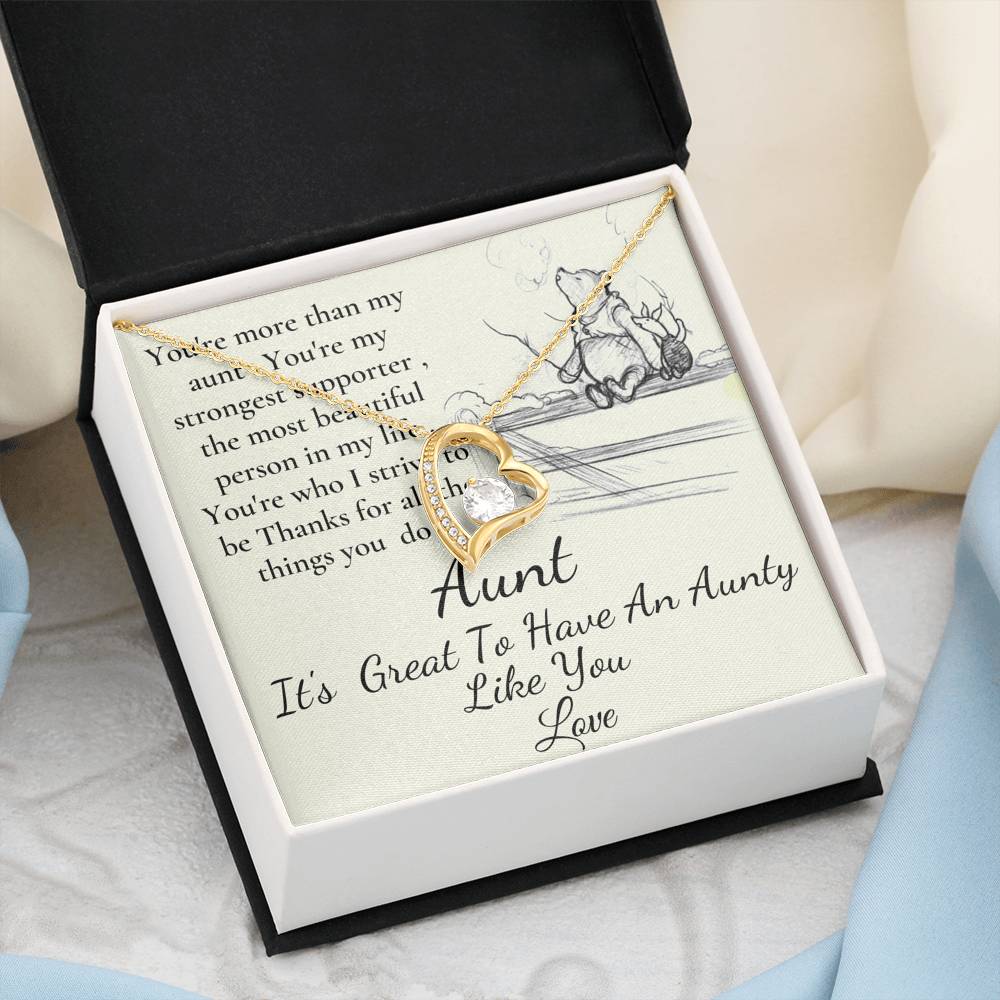Aunt its great to have an aunty like you