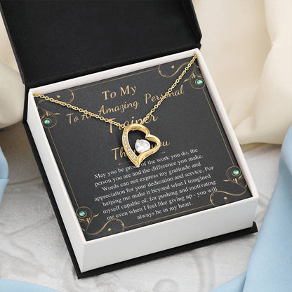 Personal Trainer Gifts, Fitness Coach Gift, Fitness Trainer Gift Necklace