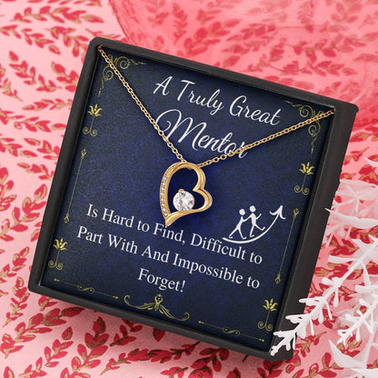 Mentor Gift For Women Necklace, Gift For Boss, Teacher, Professor, Tutor, Thank You Gifts For Women, Mentor Thank You, Christmas Gift #0697