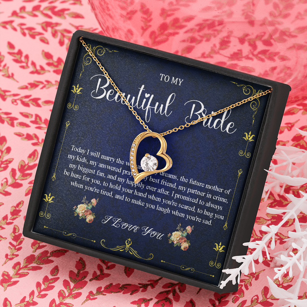 Wedding Day Gift for bride from Groom, To my Beautiful Bride Gift from Groom to Bride Gift Wedding Day