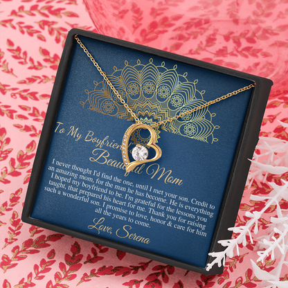 Gift For Boyfriend's Mom, Boyfriend's Mom Gift, To My Boyfriends Mom Gift, Mother's Day Gift for Boyfriends Mom, Boyfriend's Mom Heart #0422 serena