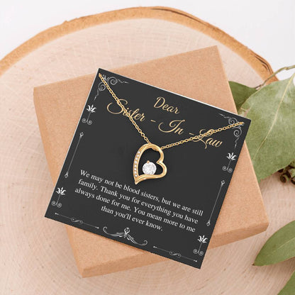 Sister In Law Necklace, Sister-in-law Gifts, Gift For Sister-in-law, Bonus Sister Necklace,Sister-in-law Birthday Gifts Christmas Gift #0453