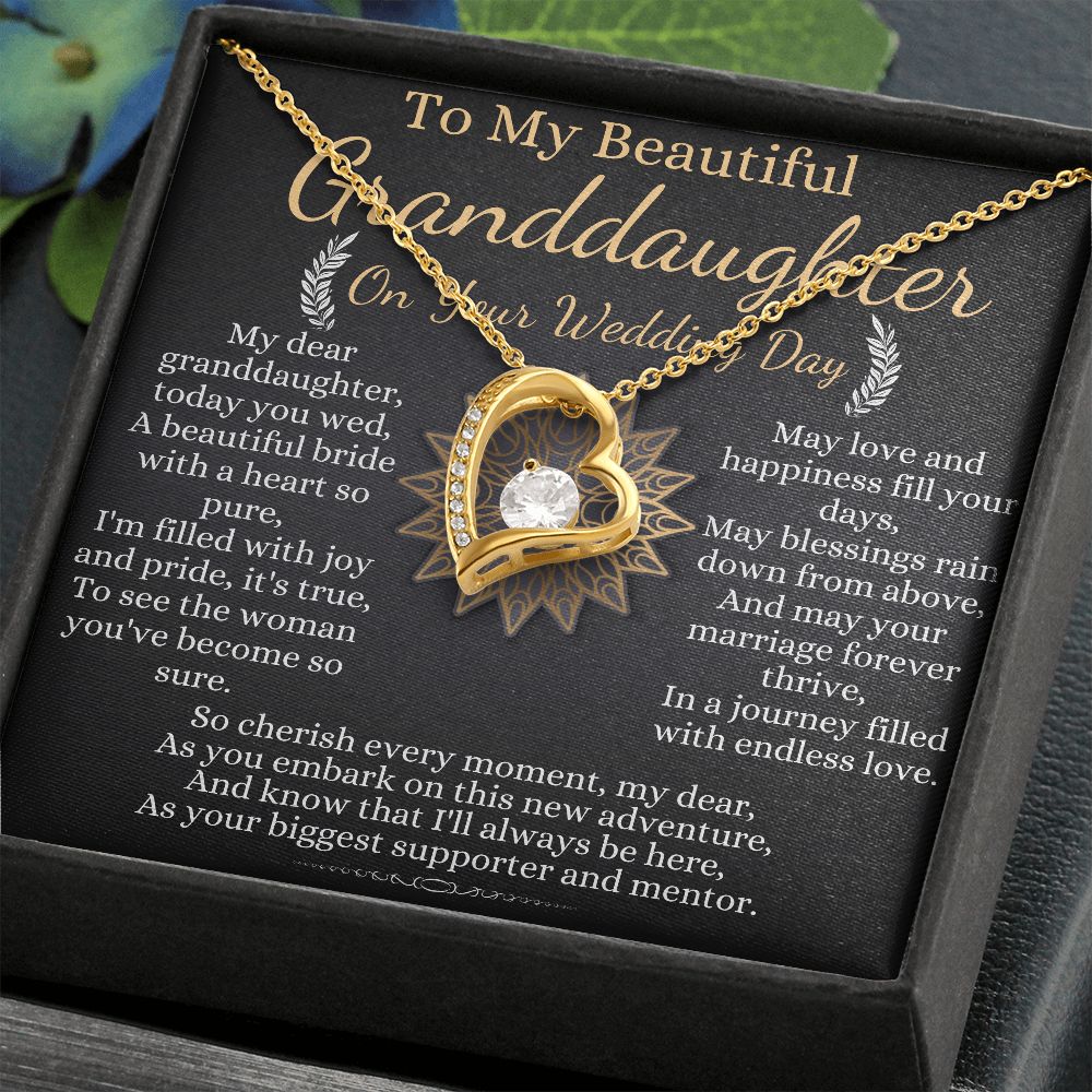 to my beautiful granddaughter on your wedding day 2023