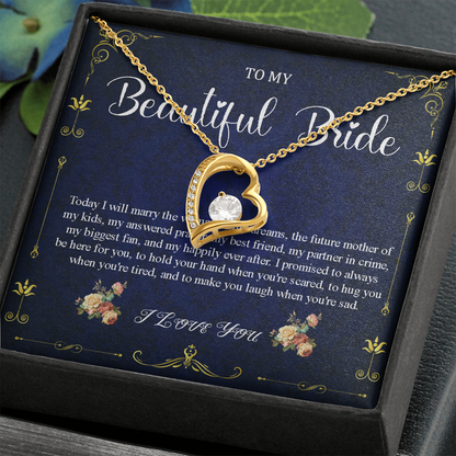Wedding Day Gift for bride from Groom, To my Beautiful Bride Gift from Groom to Bride Gift Wedding Day