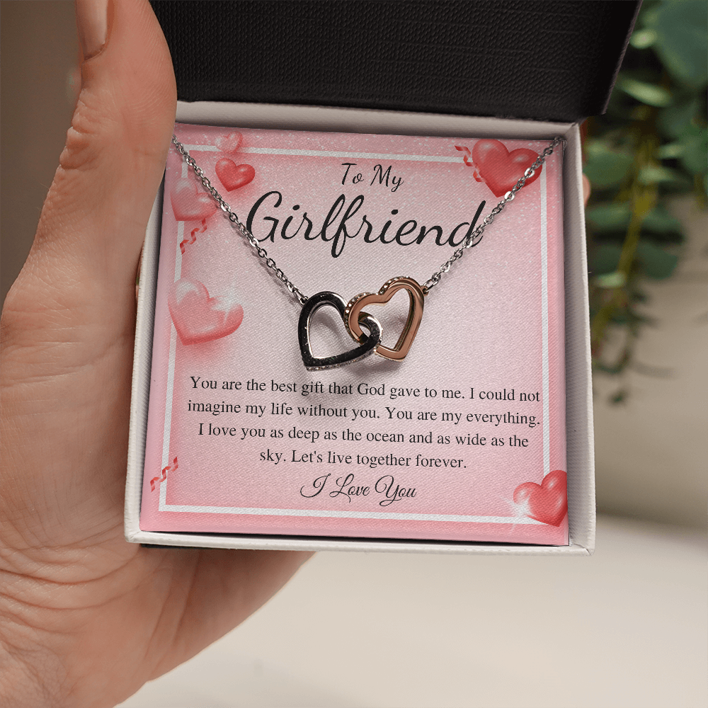 Necklace for Girlfriend, Valentines day gift for Girlfriend, Anniversary gift for Girlfriend, Graduation Gift for girlfriend from Boyfriend