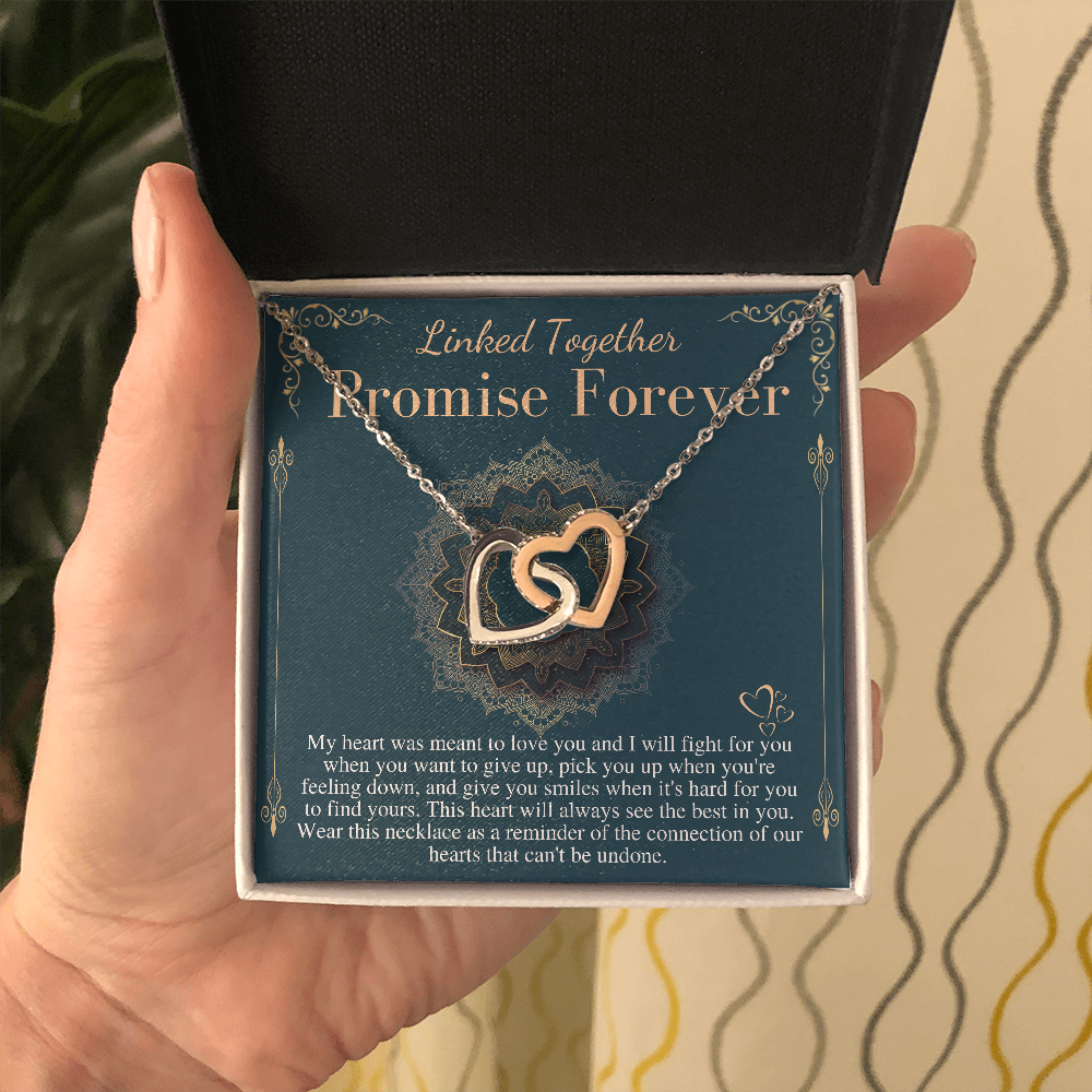 Promise Necklace for Girlfriend, Valentines Day Gift For Her, For Wife Promise Necklace for Her, Girlfriend Anniversary,Girlfriends Birthday