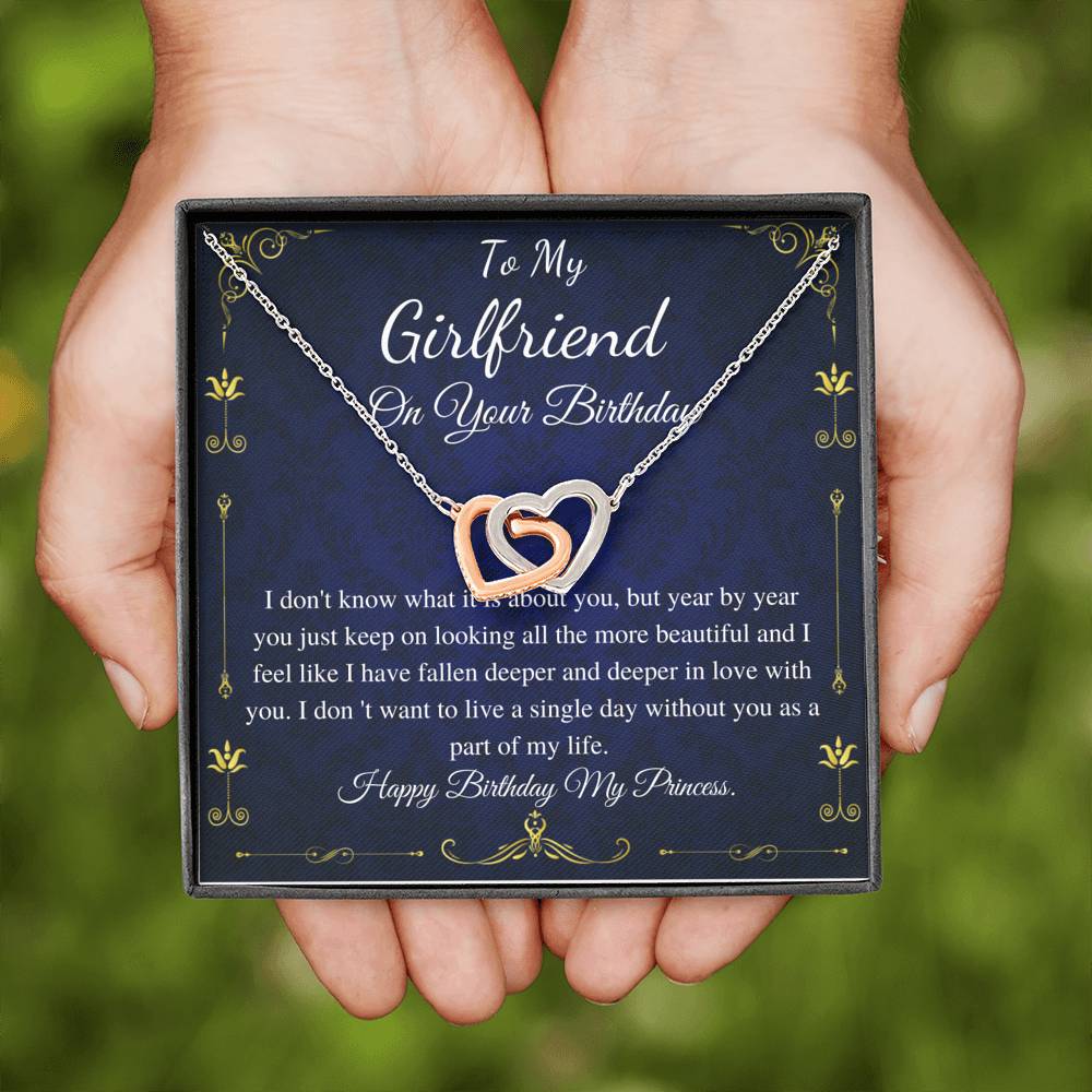 Girlfriend Birthday Gift Necklace, Birthday Gift For Girlfriend On Her Birthday, Girlfriend Jewelry From Boyfriend, Birthday Necklace #0682