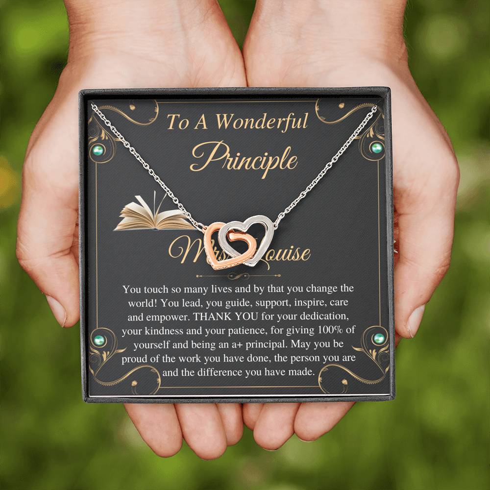 Principal Gift Personalized Principal Appreciation Gift for principal retirement gift ideas, end of year gift, thank you gift
