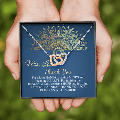 Teacher Appreciation Week Gift, Personalized Teacher Gift for Teacher Thank you, End of Year Gift ideas