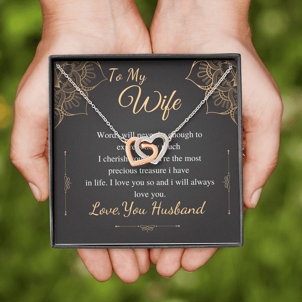 to my wife