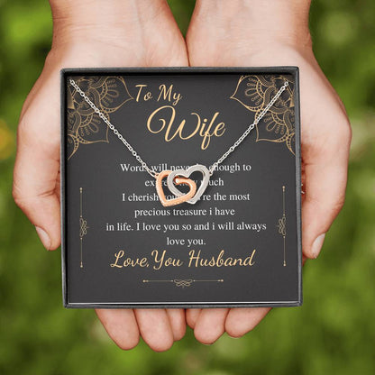 to my wife