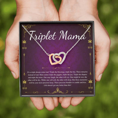 Mom of Triplets Gift for Triplet Mama, Mom of multiples, Triplet Mom Gift, Mom of three, Triplet baby shower gift0000