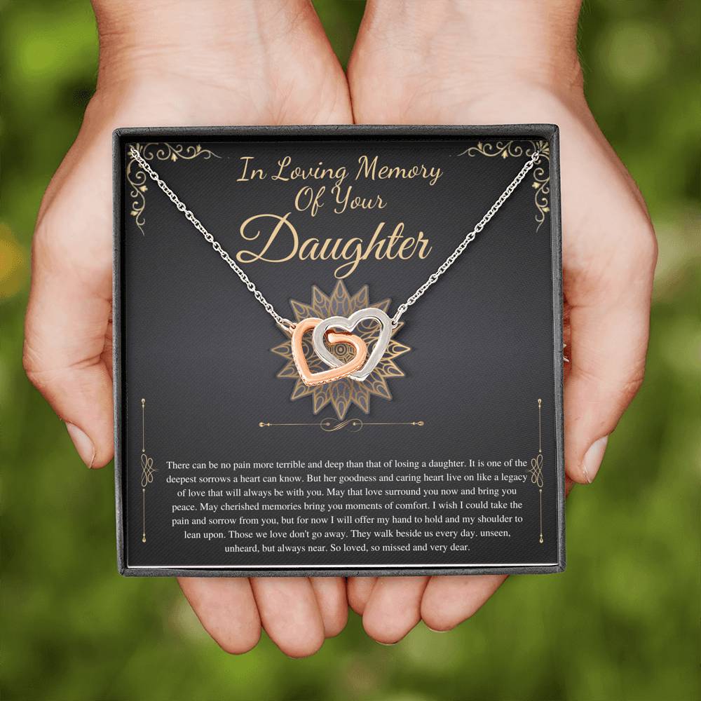Memorial gift Daughter Loss of Daughter In Memory of Daughter Sorry for your Loss in loving memory remembrance gifts condolence gift