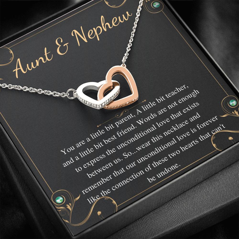 aunt & nephew interlock interlocking heart bulk