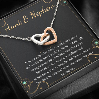 aunt & nephew interlock interlocking heart bulk