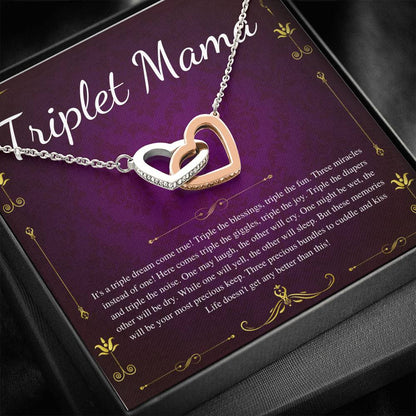 Mom of Triplets Gift for Triplet Mama, Mom of multiples, Triplet Mom Gift, Mom of three, Triplet baby shower gift0000