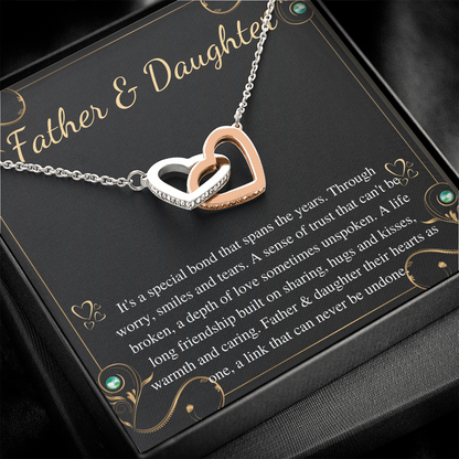 Gift For Daughter From Dad, Daughter Necklace from father, Daughter Gift From Dad, To My Daughter, Daughters Birthday, Graduation gift