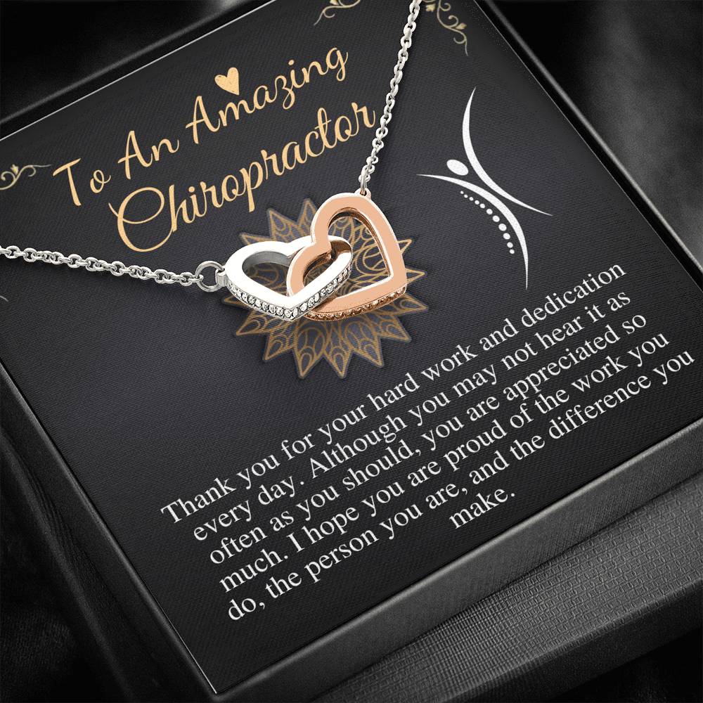Chiropractor Gift, Gift for Chiropractor Necklace, An Amazing Chiropractor Appreciation Gift,Chiropractor Christmas Gift,Birthday Gift #0687