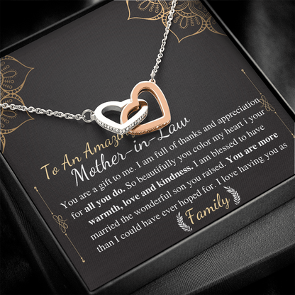 TO AN AMAZING MOTHER IN LAWS