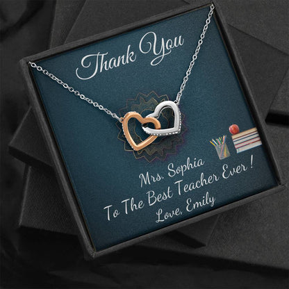 Teacher Gift | Gift for Teacher Necklace | Teacher Thank You Gift | A Truly Amazing Teacher Appreciation Gift | Teacher Christmas Gift #0738