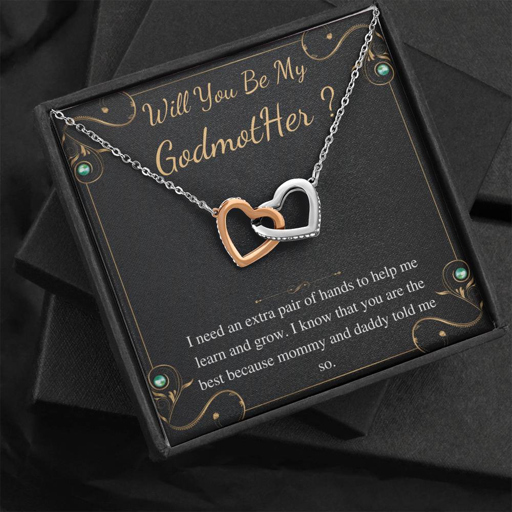 be godmother interlock interlocking heart bulk