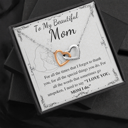 TO MY BEUTYFULE MOM