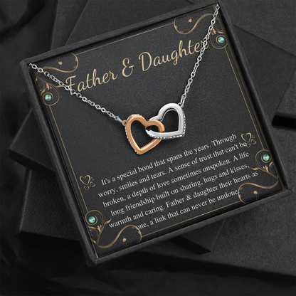 Gift For Daughter From Dad, Daughter Necklace from father, Daughter Gift From Dad, To My Daughter, Daughters Birthday, Graduation gift