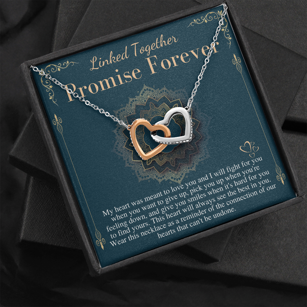 Promise Necklace for Girlfriend, Valentines Day Gift For Her, For Wife Promise Necklace for Her, Girlfriend Anniversary,Girlfriends Birthday