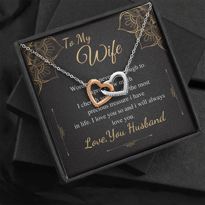 to my wife