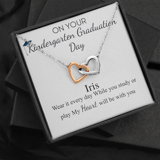 Personalized Kindergarten Graduate Gift, Kindergarten Necklace Gifts, Kindergarten Graduation Gift, Kindergarten Graduation Sign iris