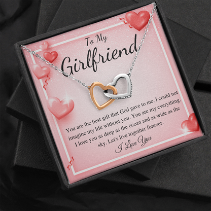Necklace for Girlfriend, Valentines day gift for Girlfriend, Anniversary gift for Girlfriend, Graduation Gift for girlfriend from Boyfriend