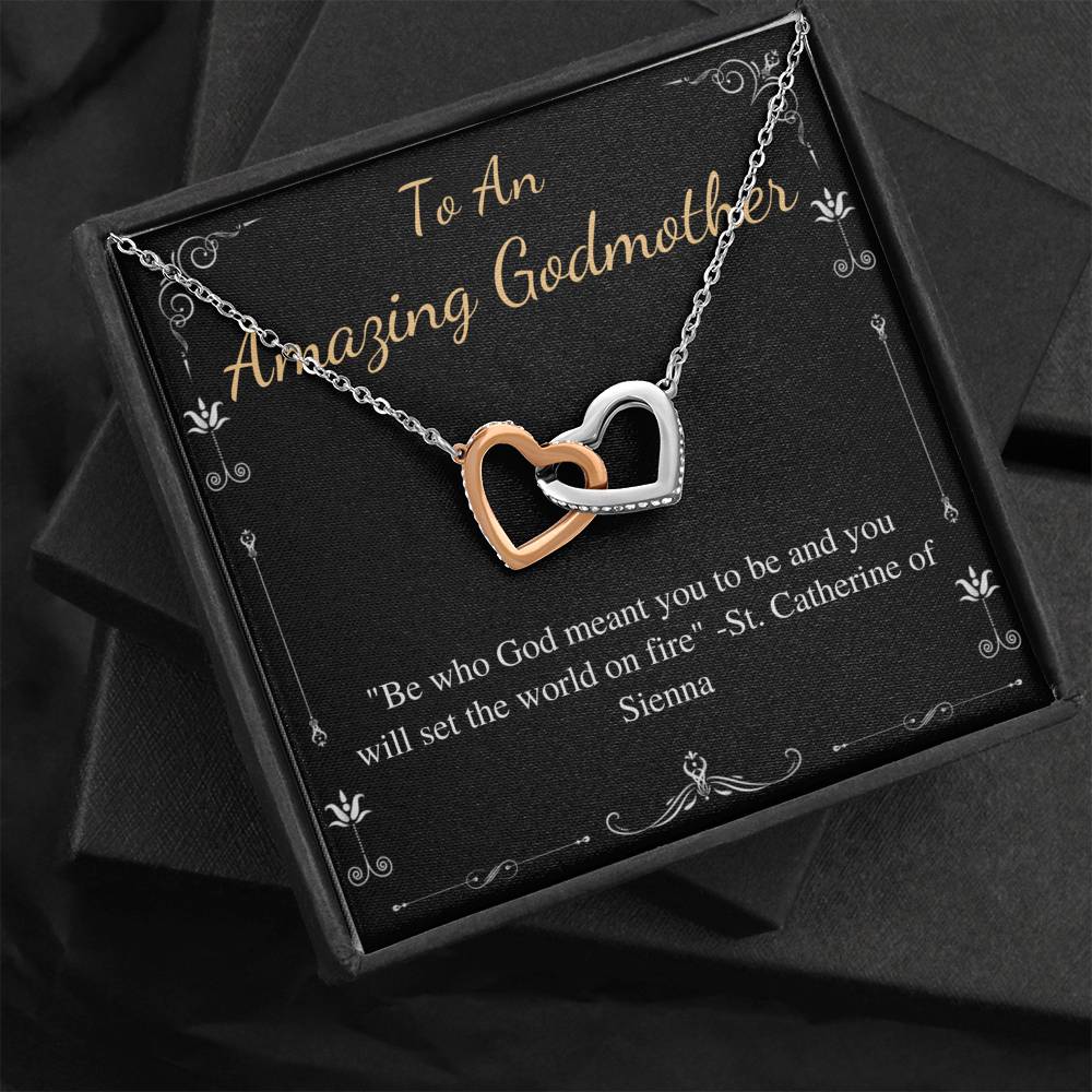 amazing godmother interlock interlocking heart bulk