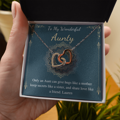 to my aunty