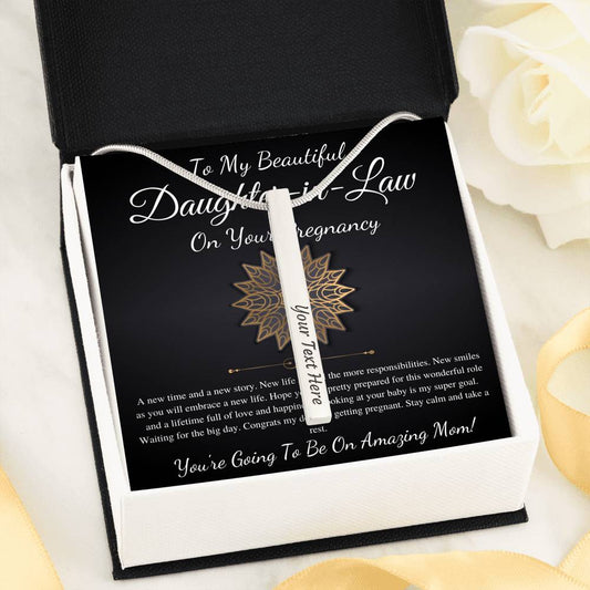 Daughter-in-Law Pregnancy Gift For Daughter In Law Baby Shower Gift For Mom To Be Gift, Expecting Mom Gift Pregnant,Infinity Heart