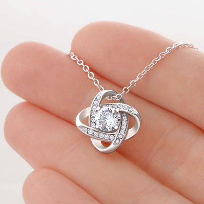 Love Knot, Wedding Gift for Bride from Sister in law Bride Gift from Sister in law Necklace for Bride From Sister Of The Groom #0172