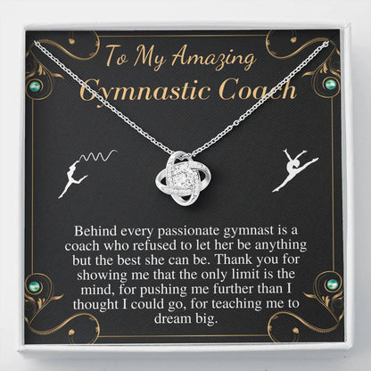 Gymnastics Coach Gift for Women | Leaving Gift for Gymnastics Coach | A Truly Amazing Gymnastics Coach Gift Necklace, Christmas Gift #0752