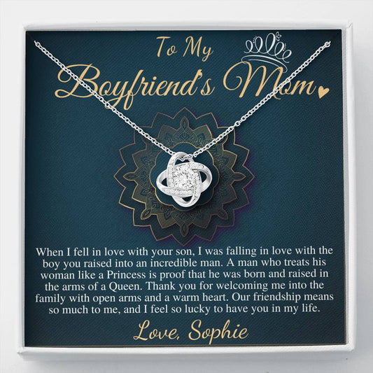 Gifts for Boyfriends Mom, Boyfriends Mom Birthday Gift, Boyfriends Mom Neckalce, Christmas Gift, Mothers Day Gift for Boyfriends Mom #0768