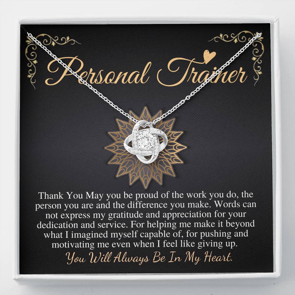 Personal Trainer Gifts, Fitness Coach Gift, Fitness Trainer Gift Necklace, Female Personal Trainer Christmas Gift, Birthday Gift Woman #0759