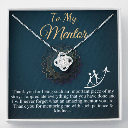 Mentor Gift for Women Necklace: Gift for Boss, Teacher, Professor, Tutor, Thank You Gifts for Women, Appreciation Gifts,Christmas gift #0695