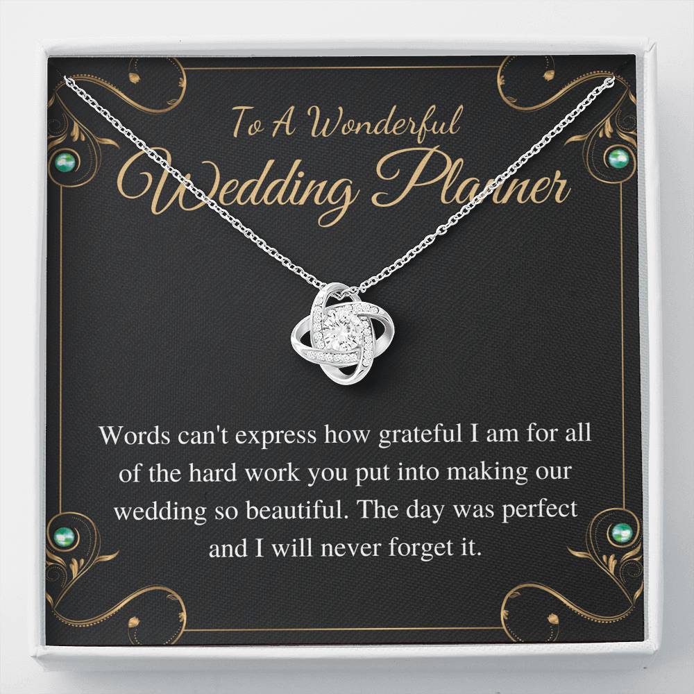 Wedding Planner Gift, Necklace for Wedding Planner, Wedding Coordinator Gift, Thank You Gift For Event/Wedding Planner #0151