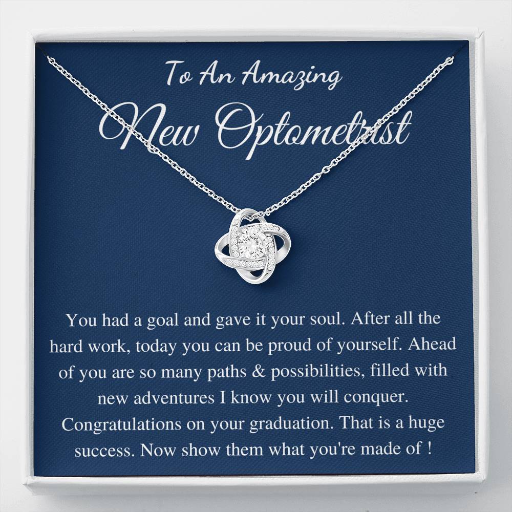 Optometrist Gift | Graduation Gift for Optometrist Necklace | Christmas Gift For Optometrist | Personalized Optometrist Gift Necklace #0838