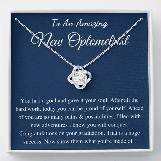Optometrist Gift | Graduation Gift for Optometrist Necklace | Christmas Gift For Optometrist | Personalized Optometrist Gift Necklace #0838