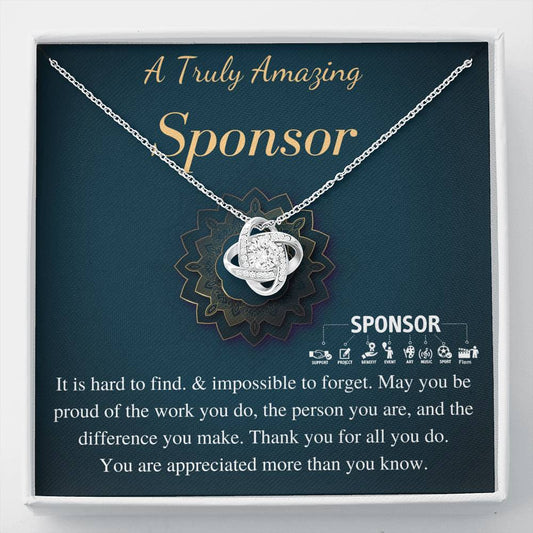 Confirmation Sponsor Gift for Women Sponsor Confirmation Necklace Gifts for Sponsors Religious Thank You Gift, Sponsor Thank You Gift  #0743