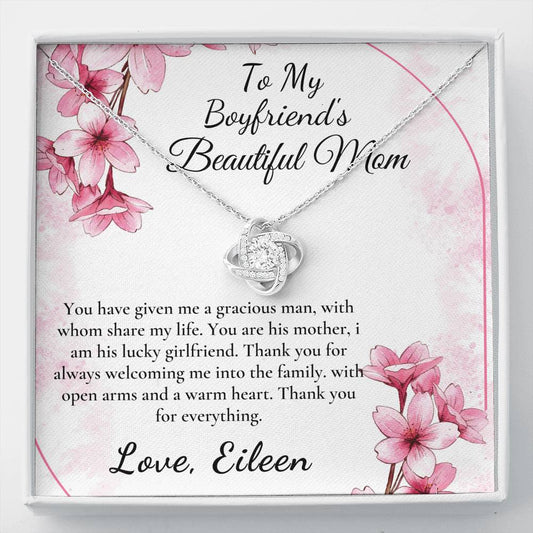Gift for Boyfriend's Mom, Boyfriend's Mom Gift, To My Boyfriends Mom Gift, Christmas Gift for Boyfriends Mom