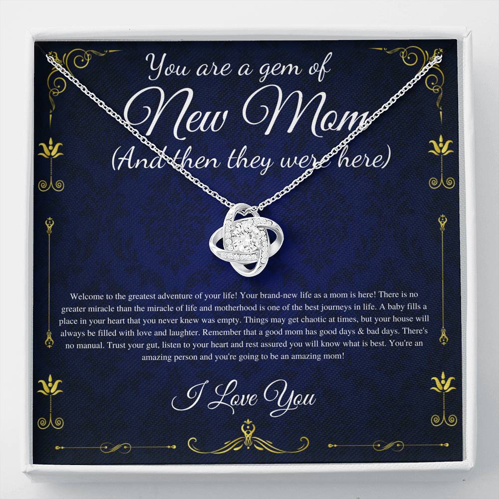 New Mom Gift Jewelry, First Time Mom Gift for first Mother's day Gift for New Mom Necklace Birthstone, New mommy Gift 0231