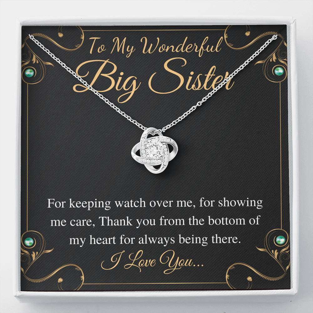 Big Sister Necklace Gift Sister Gifts Big Sister Birthday Gift for Big Sister Jewelry Gift for Sister Christmas Gift For Big Sister #0560